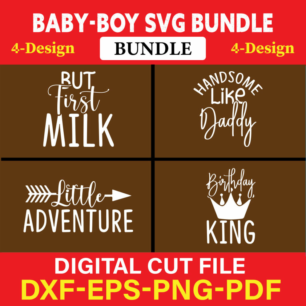Baby Boy Tshirt Design Bundle Vol2 MasterBundles