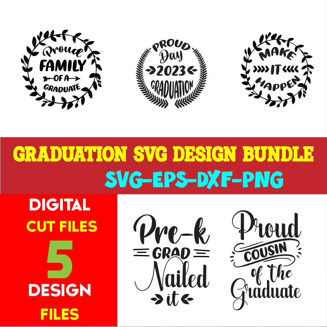 Graduation T-shirt Design Bundle Volume-14 cover image.