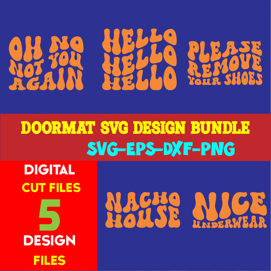 Doormat T-shirt Design Bundle Volume-03 cover image.