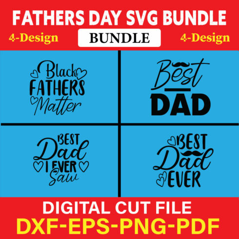 Fathers Day T-shirt Design Bundle Vol-6 cover image.