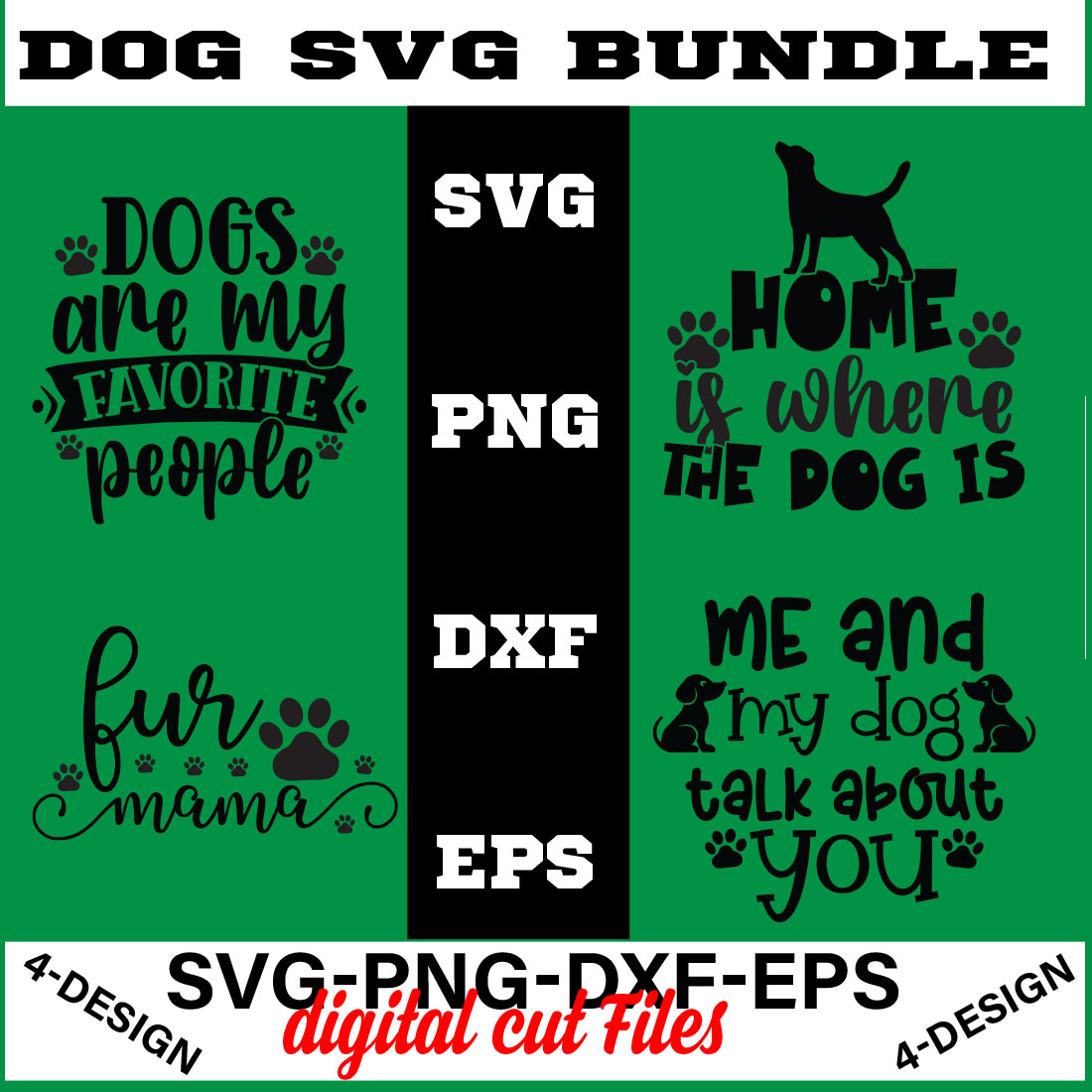 Dog Bundle SVG, Dog Mom Svg, Dog Lover Svg, Cricut Svg, Dog Quote, Funny Svg, Pet Mom Svg, Cut Files Volume-13 cover image.