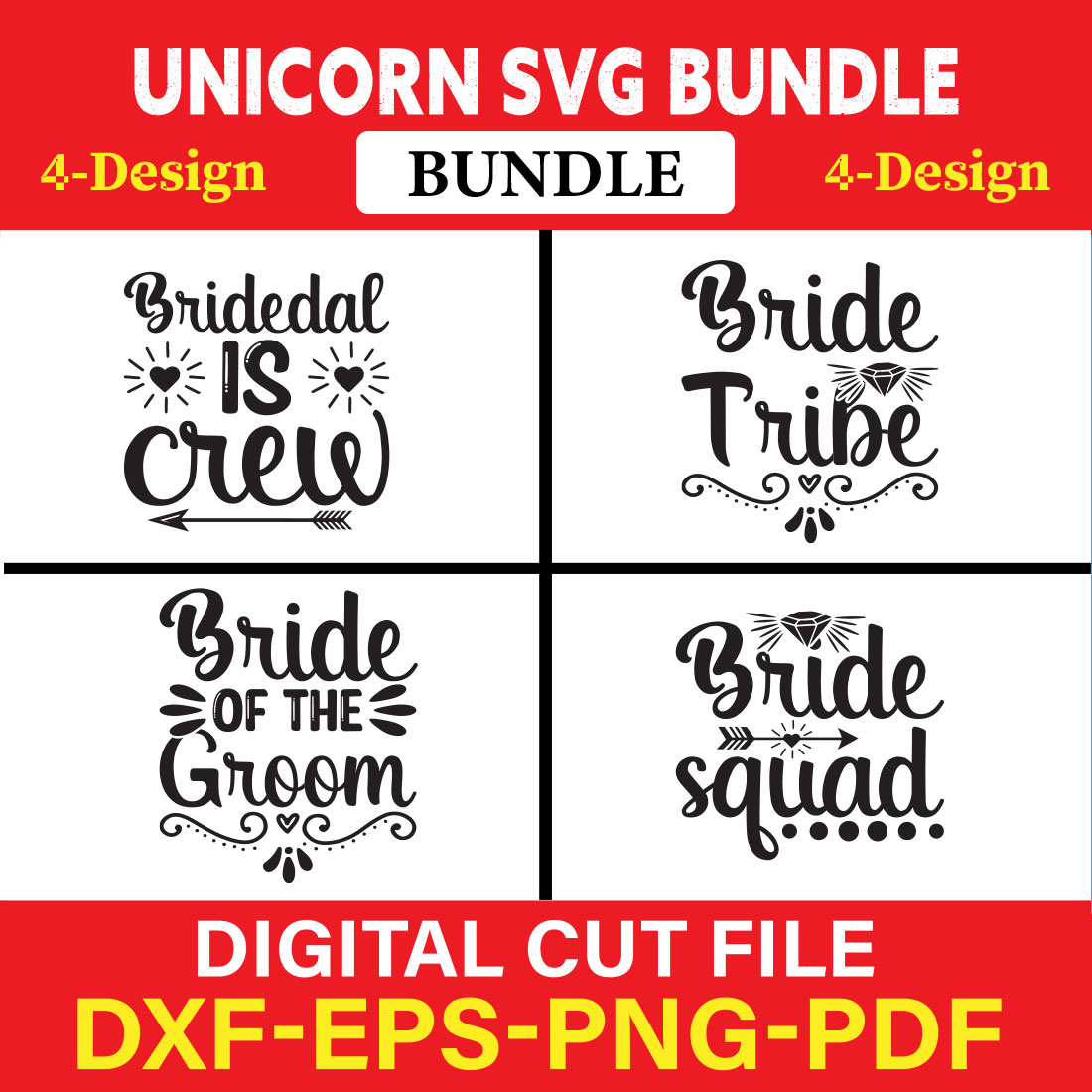 Wedding T-shirt Design Bundle Vol-32 cover image.