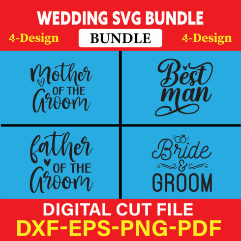 Wedding T-shirt Design Bundle Vol-31 cover image.