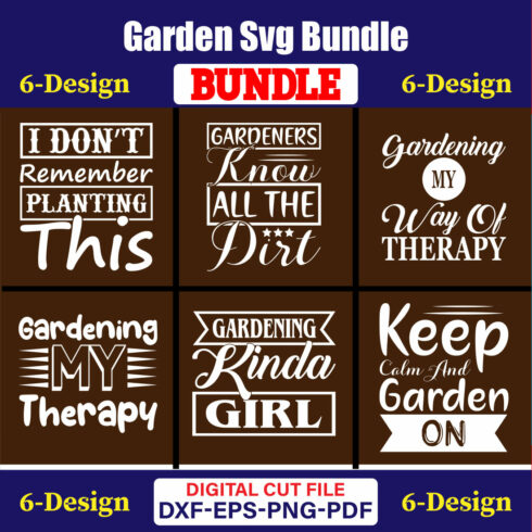 Garden T-shirt Design Bundle Vol-03 cover image.