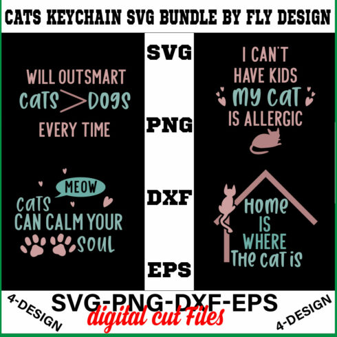 Cat SVG T-shirt Design Bundle Volume-09 cover image.