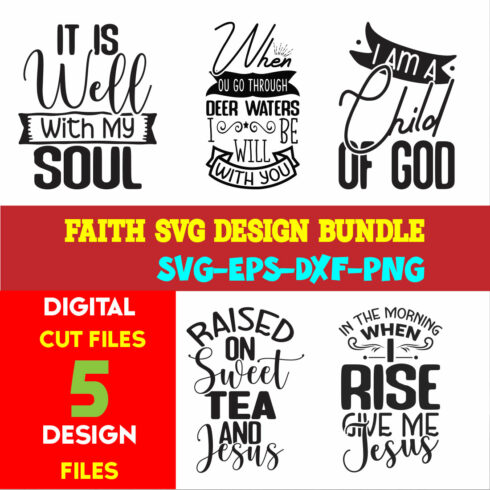 Faith T-shirt Design Bundle Volume-03 cover image.