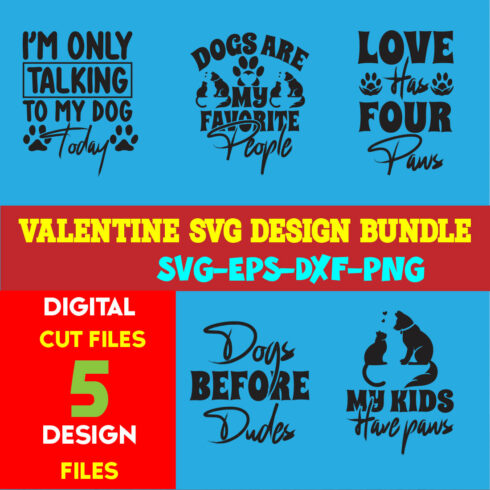 Dog T-shirt Design Bundle Volume-01 cover image.