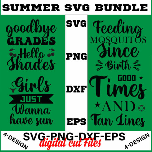 Summer SVG T-shirt Design Bundle Volume-02 cover image.