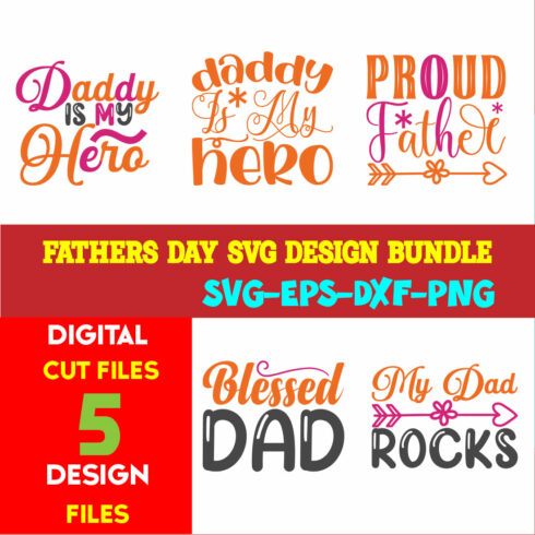 Fathers Day T-shirt Design Bundle Volume-06 cover image.