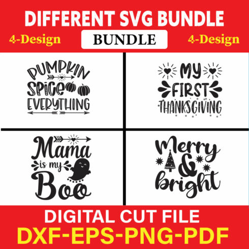 Different T-shirt Design Bundle Vol-2 cover image.