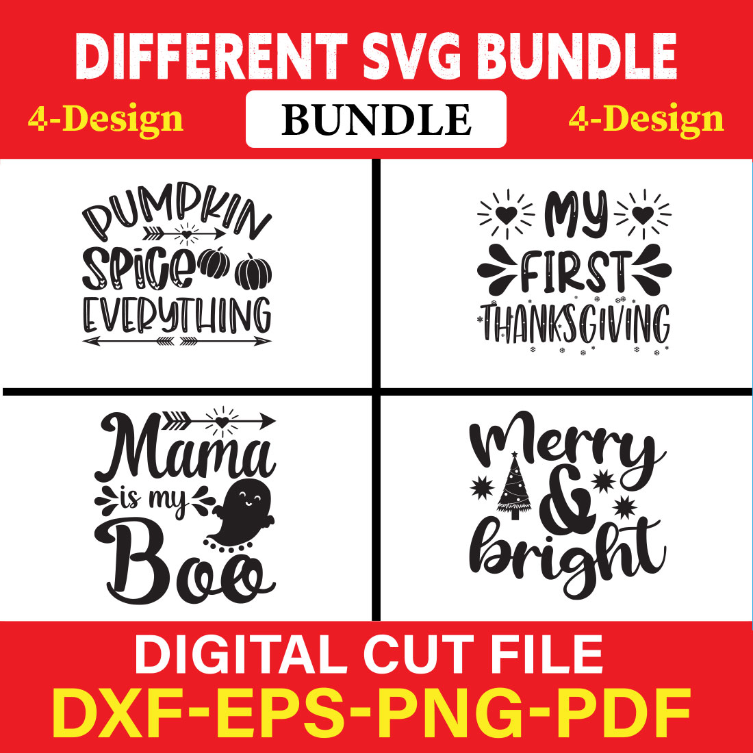 Different T-shirt Design Bundle Vol-2 cover image.