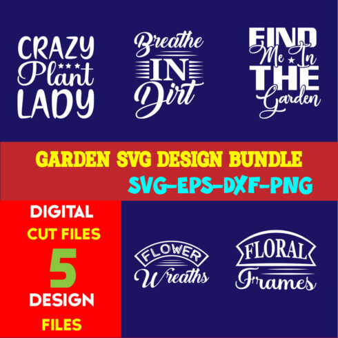 Garden T-shirt Design Bundle Volume-02 cover image.