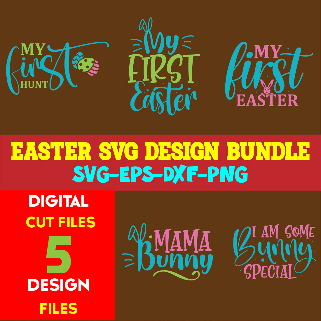 Easter T-shirt Design Bundle Volume-09 cover image.