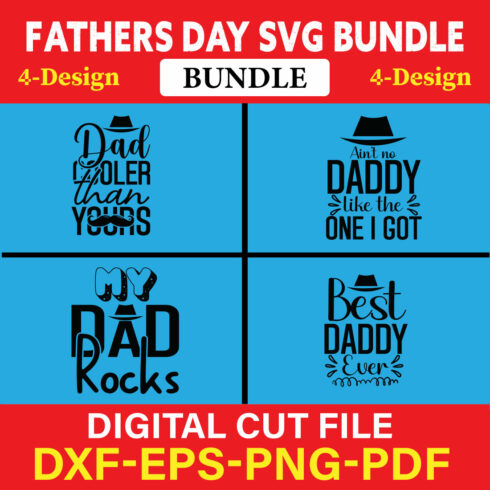 Fathers Day T-shirt Design Bundle Vol-19 cover image.