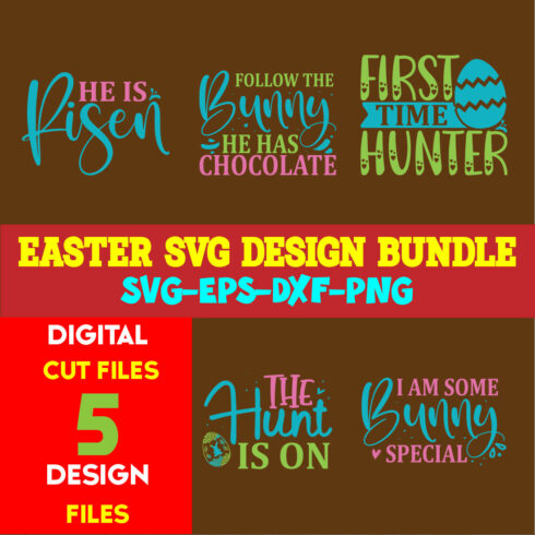 Easter T-shirt Design Bundle Volume-08 cover image.