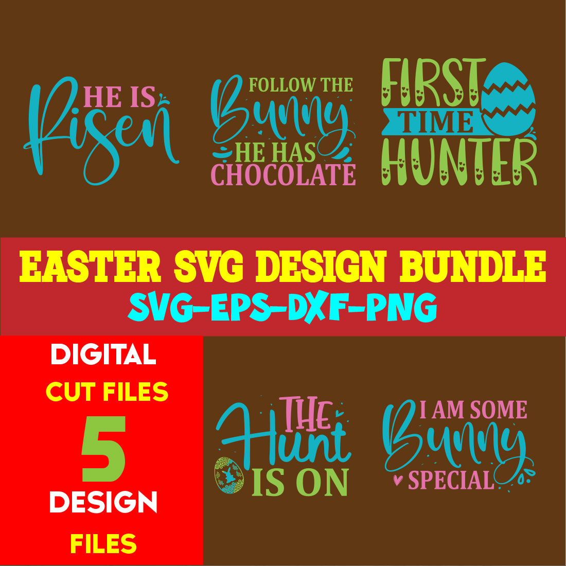 Easter T-shirt Design Bundle Volume-08 cover image.