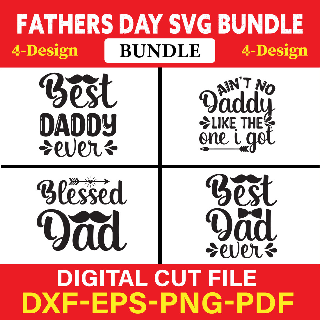 Fathers Day T-shirt Design Bundle Vol-20 cover image.