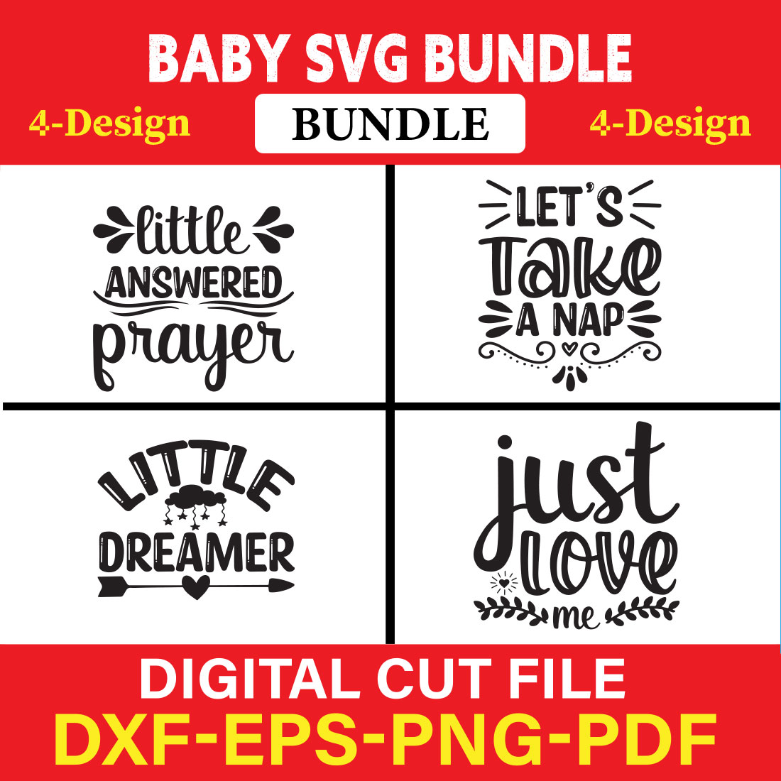 Baby T-shirt Design Bundle Vol-17 cover image.