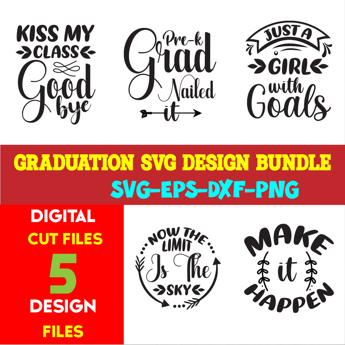 Graduation T-shirt Design Bundle Volume-09 cover image.