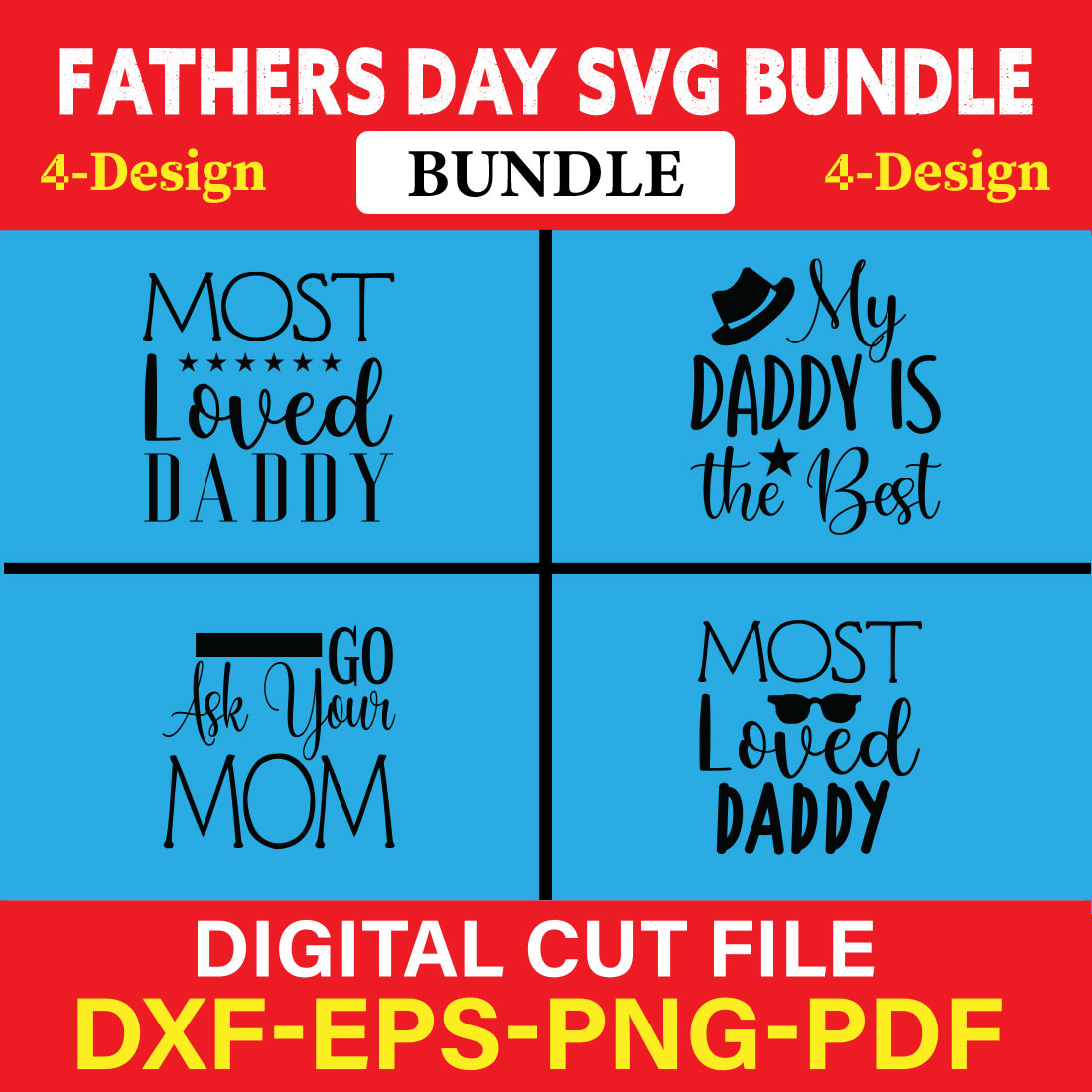 Fathers Day T-shirt Design Bundle Vol-14 cover image.