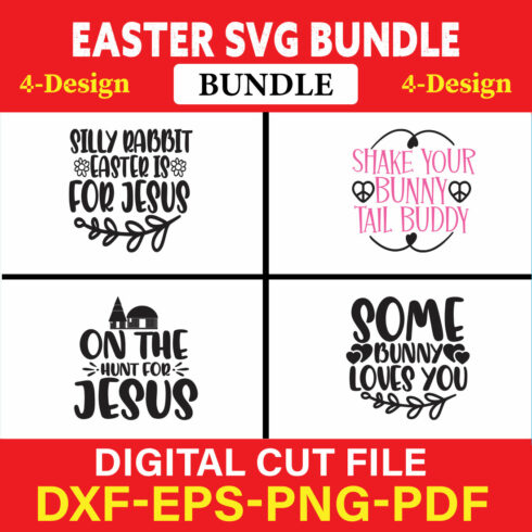 Easter T-shirt Design Bundle Vol-8 cover image.