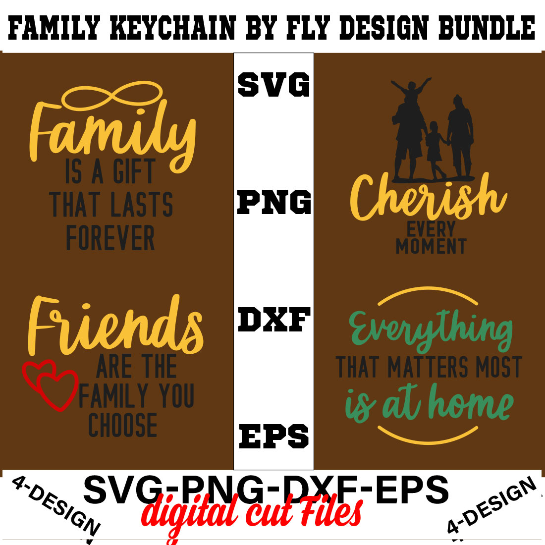 Family Quotes svg, Family svg Bundle, Family Sayings svg, Family Bundle svg Volume-17 cover image.