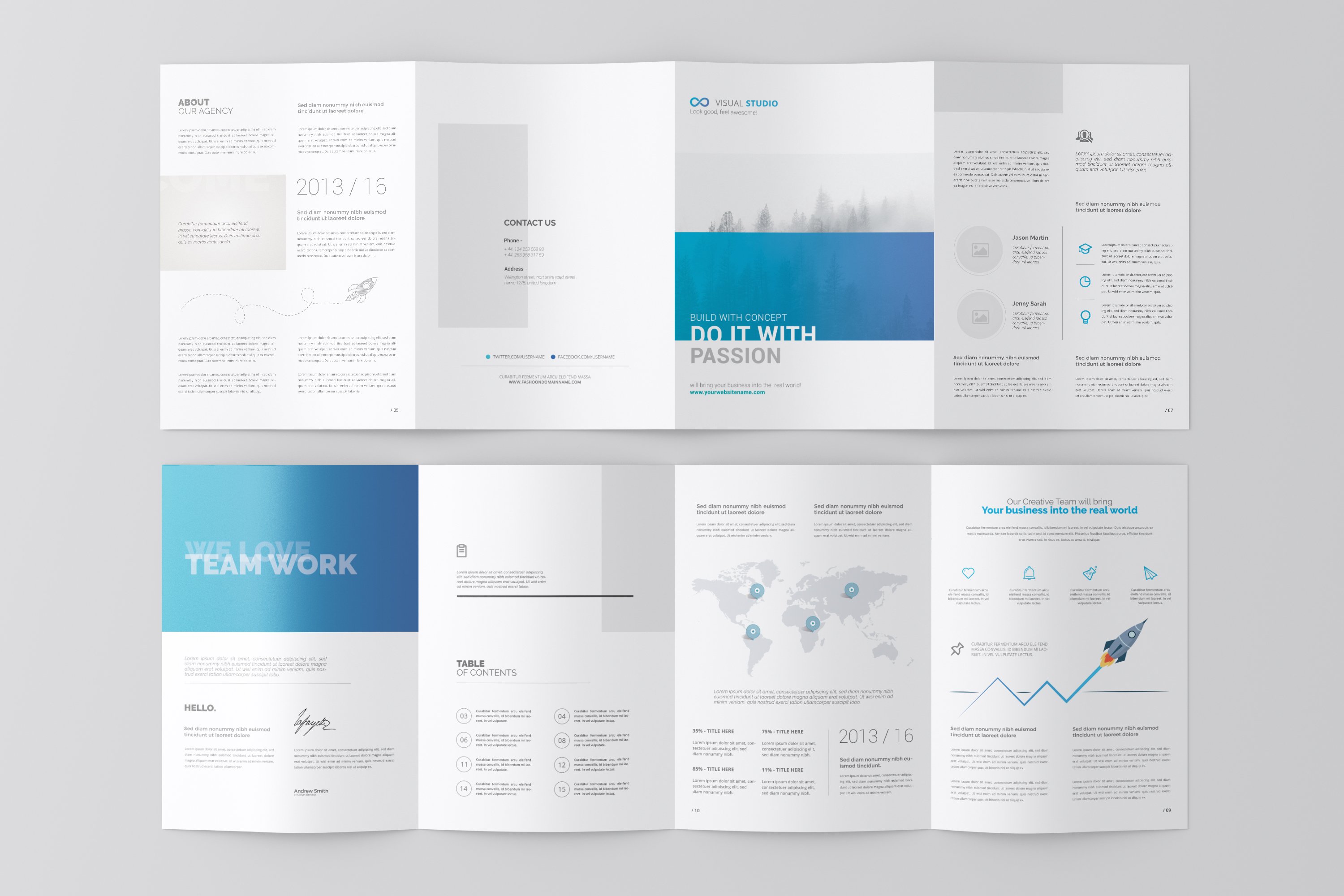 01 a4 a5 4 fold brochure mockup preview 803