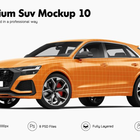 Premium Suv Mockup 10 cover image.