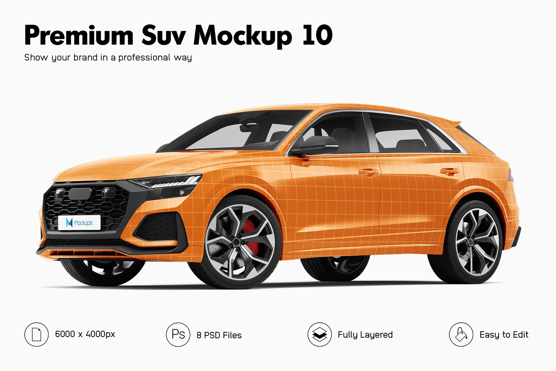 Premium Suv Mockup 10 cover image.