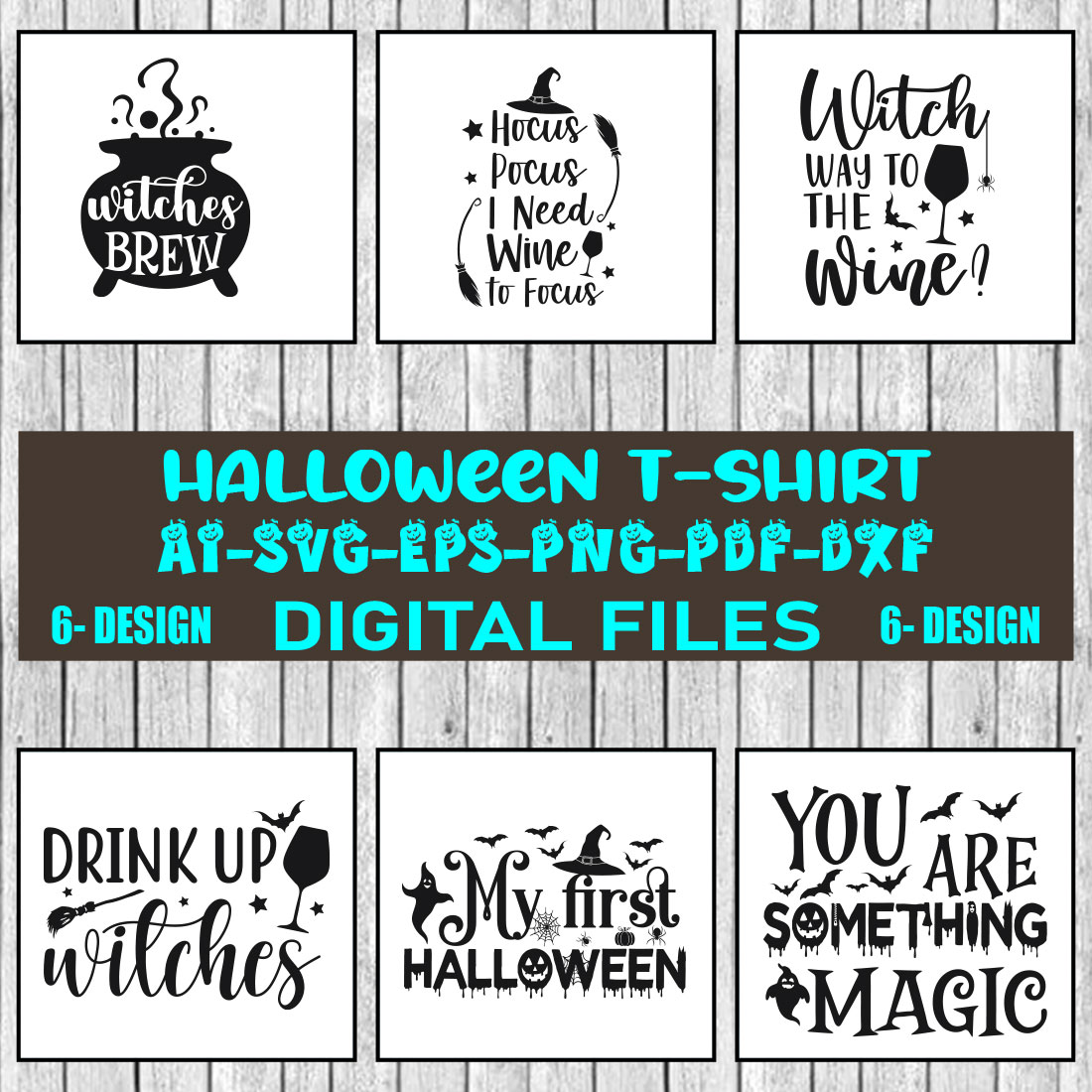 Halloween T-shirt Design Bundle Vol-18 cover image.