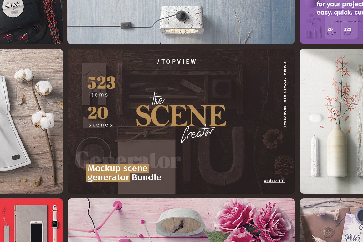 50%OFF The Scene Creator - Top view cover image.