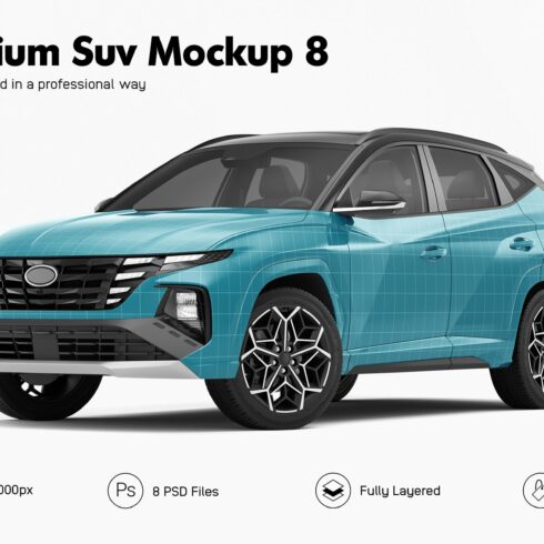 Premium Suv Mockup 8 cover image.
