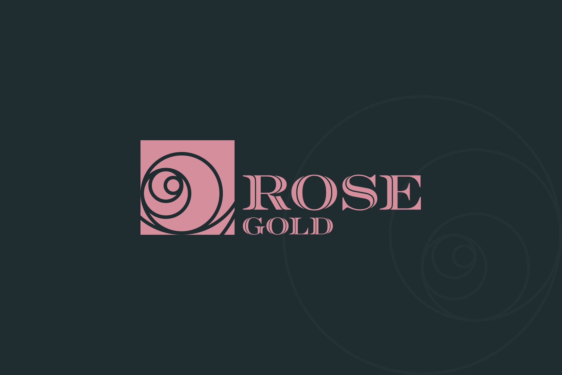 Rose Gold Logo cover image.