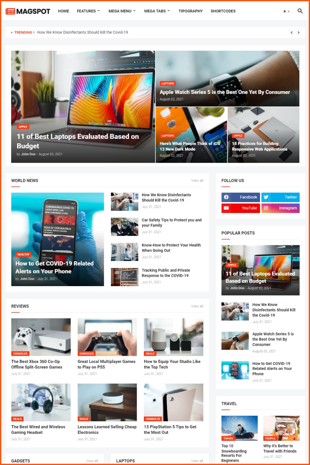 60 Best Free Blogger Templates 2023 MasterBundles
