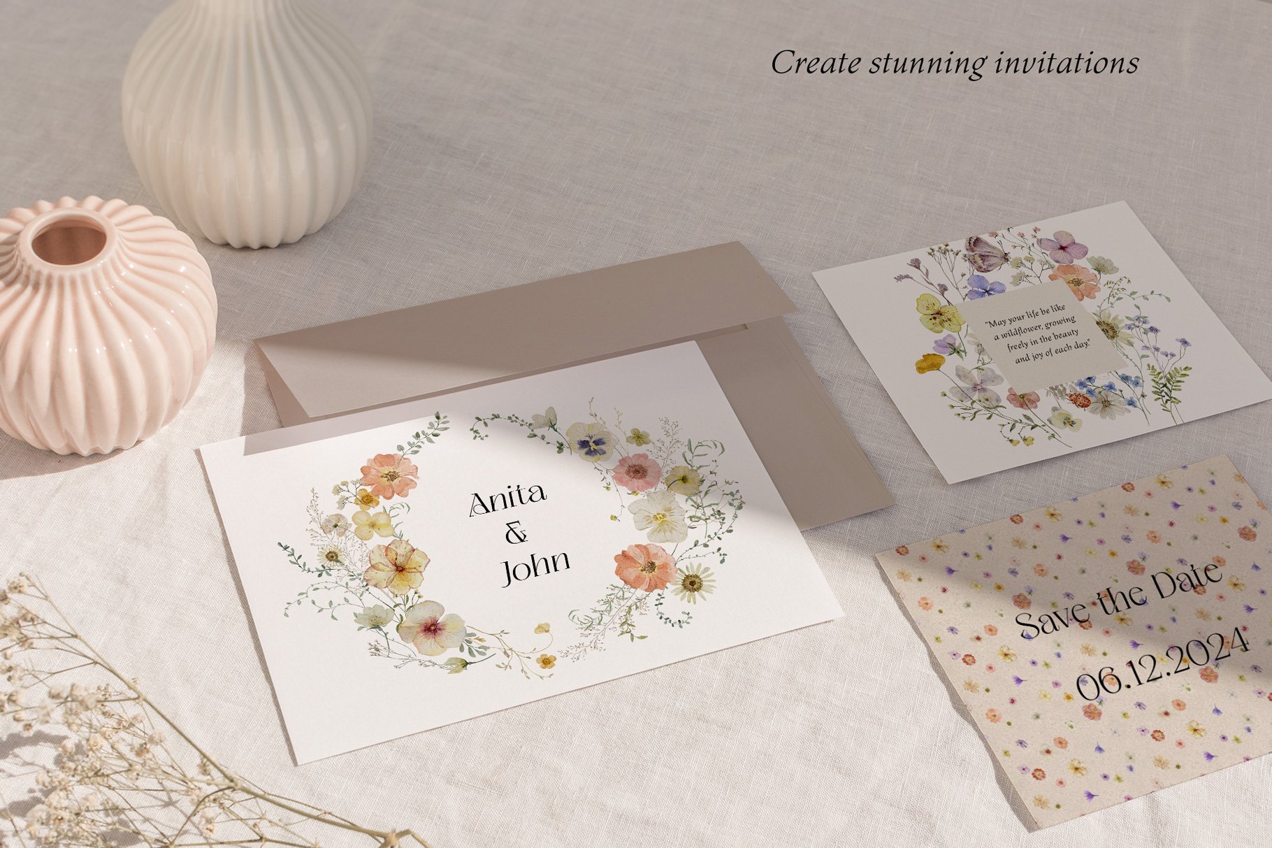 Wild Meadow - Delicate & Pressed preview image.