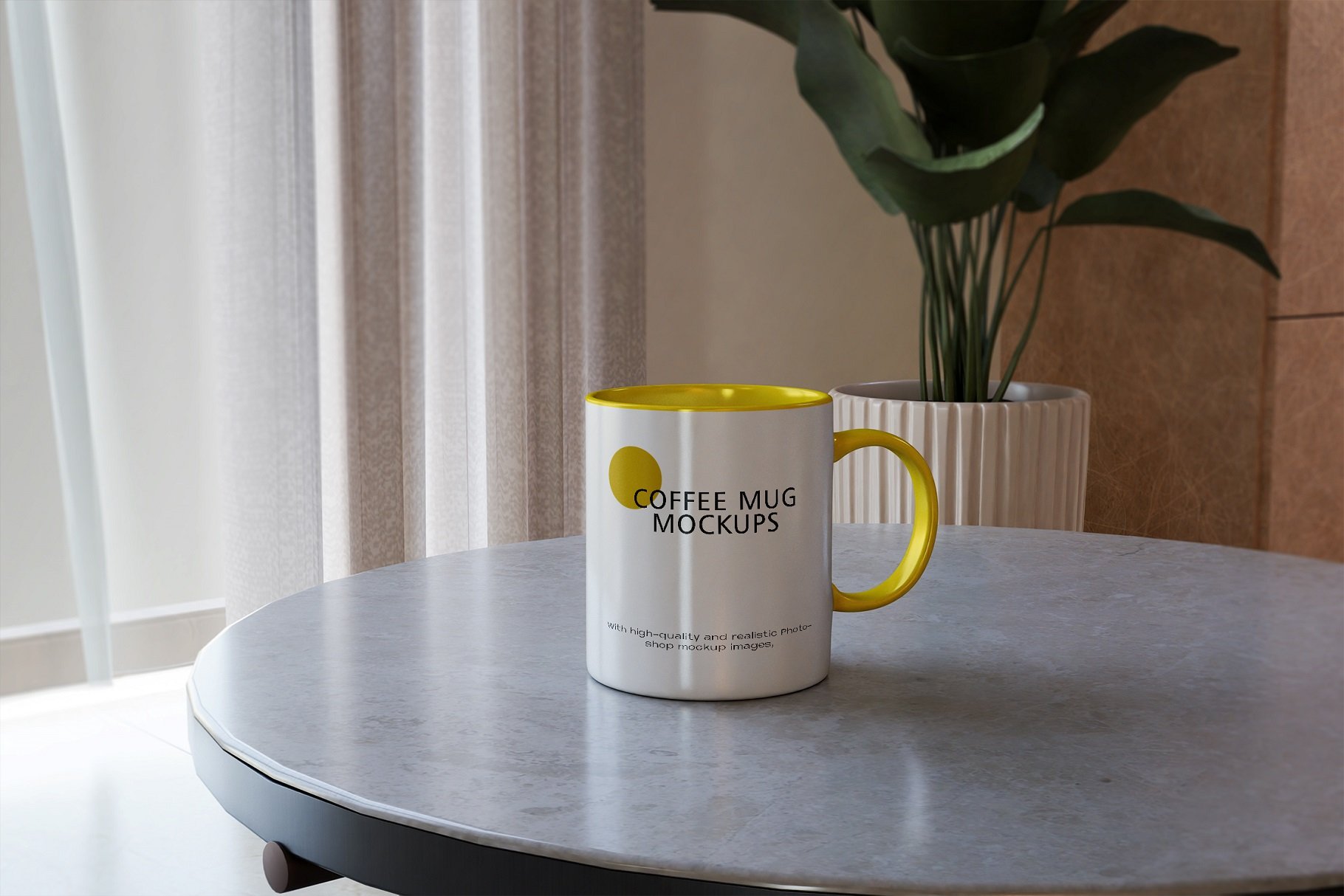 Coffee mug mockups cover image.