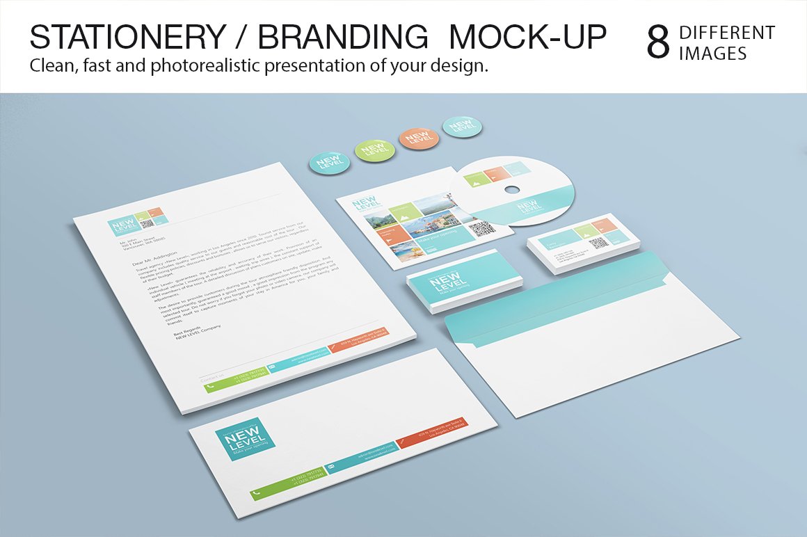 Stationery / Branding Mock-Up #2 cover image.