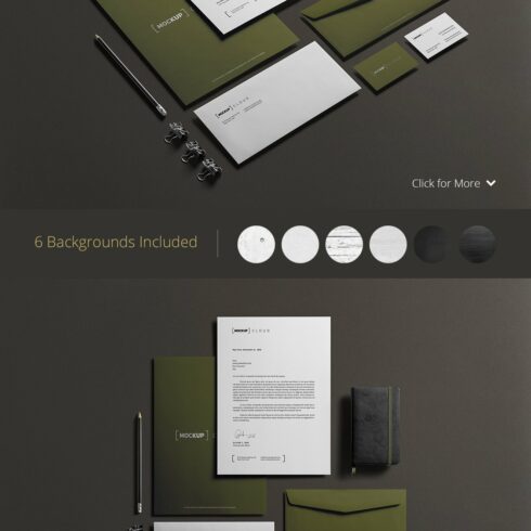 Corporate Stationery Mock-Up cover image.