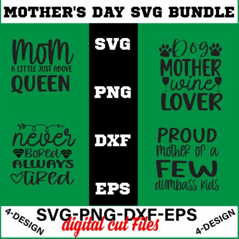 Mothers Day SVG Bundle, mom life svg, Mother's Day, mama svg Volume-09 cover image.