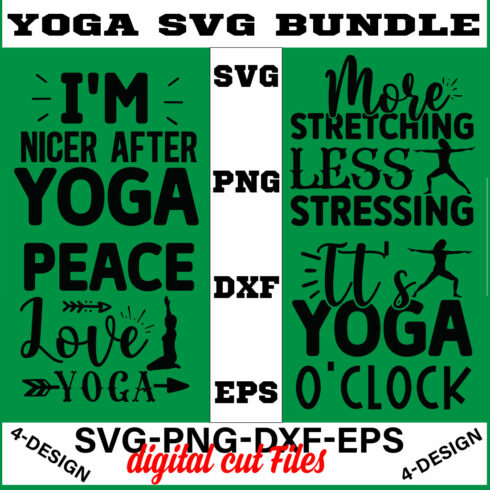 Yoga SVG Bundle - Namaste shirt SVG for Cricut - Good vibes Tee SVG bundle Volume-03 cover image.