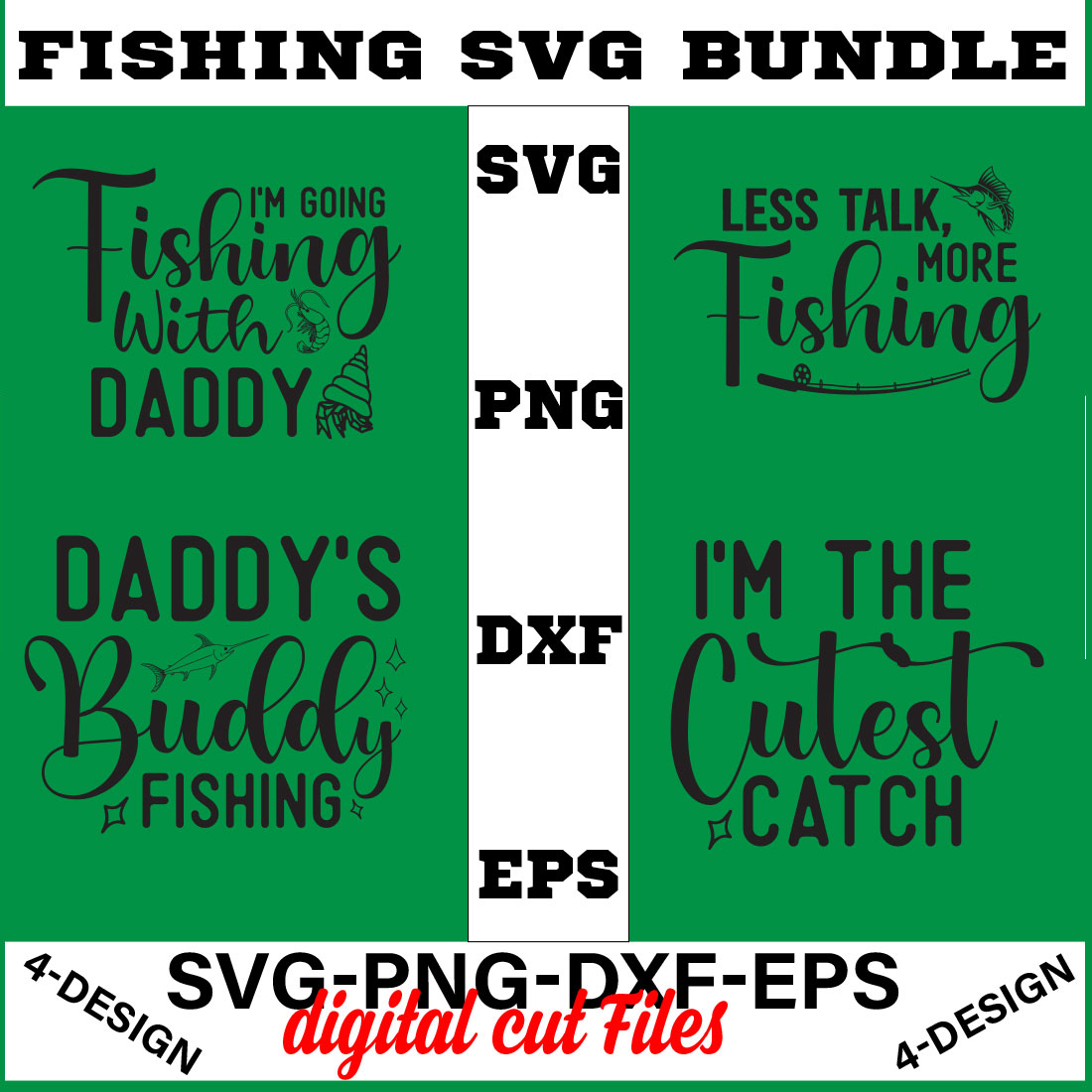 Fishing Design Bundle PNG ONLY, SVG bundle, Fishing svg, Fishing life Volume-03 cover image.