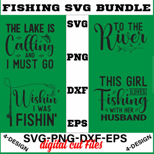 Fishing Design Bundle PNG ONLY, SVG bundle, Fishing svg, Fishing life Volume-05 cover image.