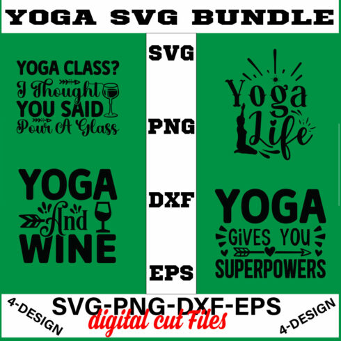 Yoga SVG Bundle - Namaste shirt SVG for Cricut - Good vibes Tee SVG bundle Volume-05 cover image.