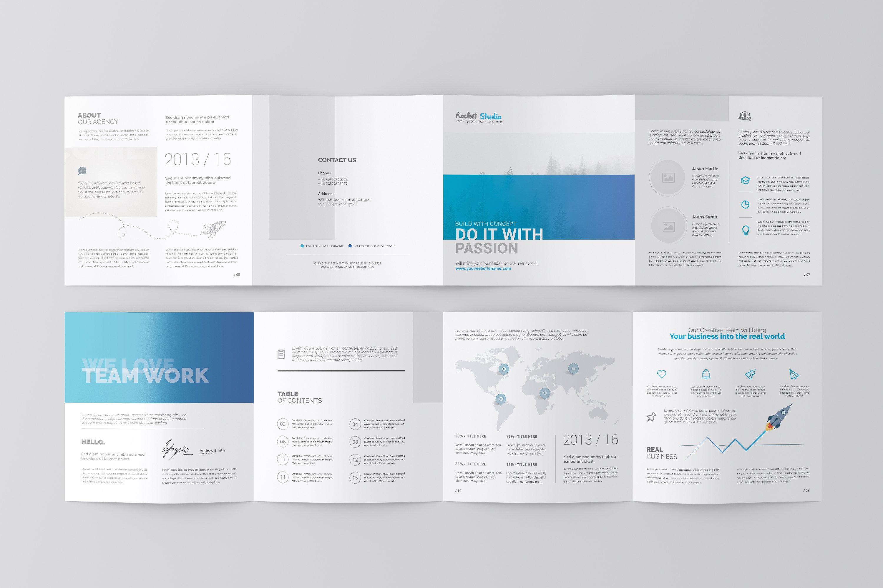 01 square 4 fold brochure mockup preview 430