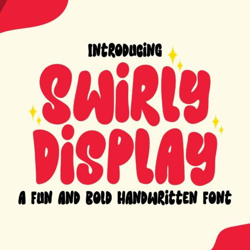 Swirly - Display Font cover image.