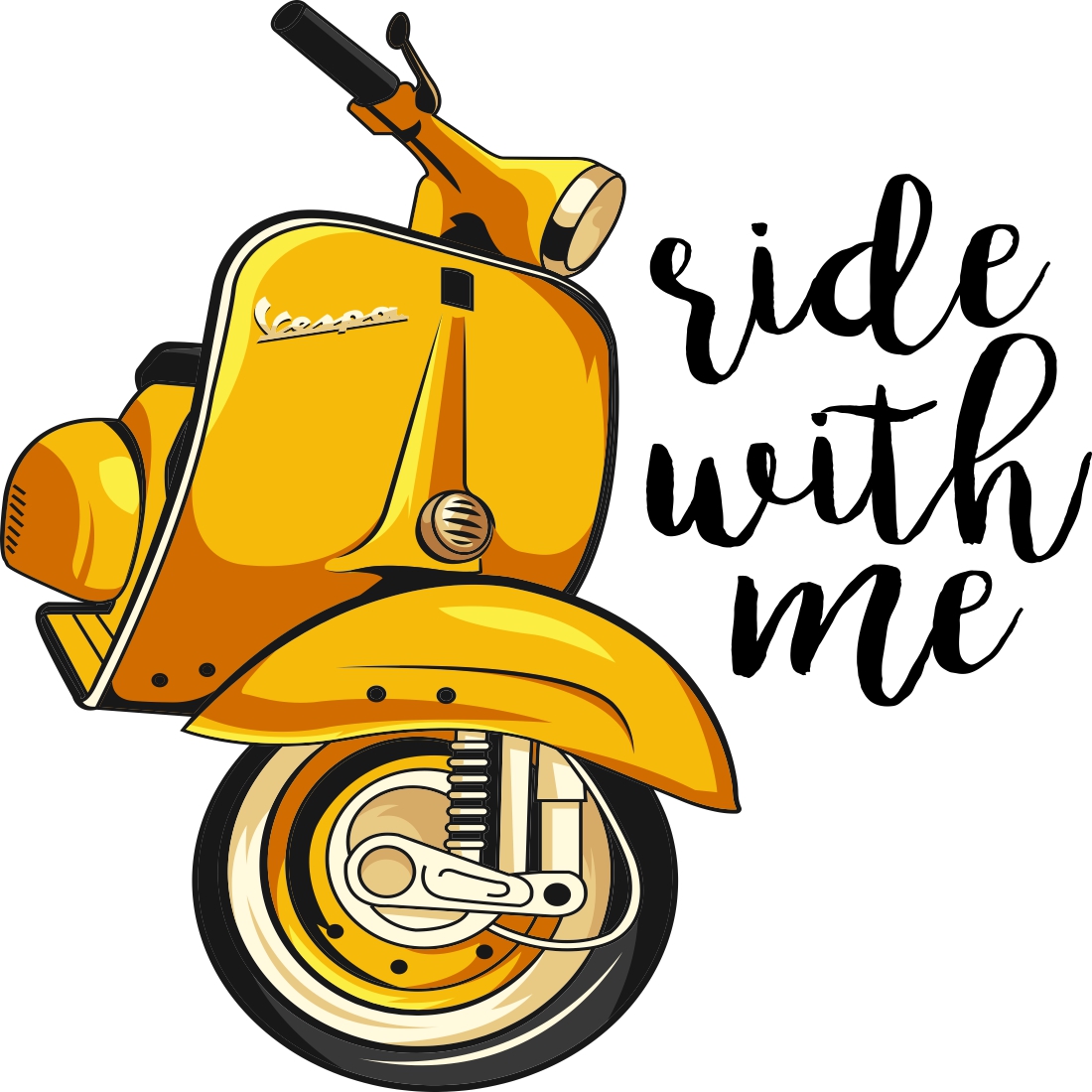 RIDE WITH ME LOGO preview image.