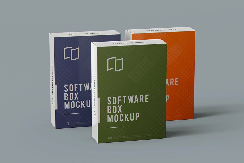 Software Box MockUp – MasterBundles