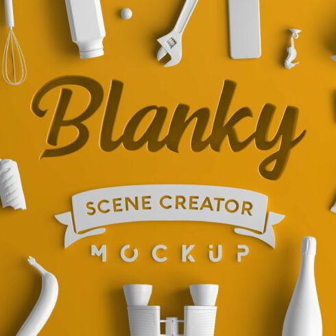 Blanky - Scene Creator Mockup cover image.