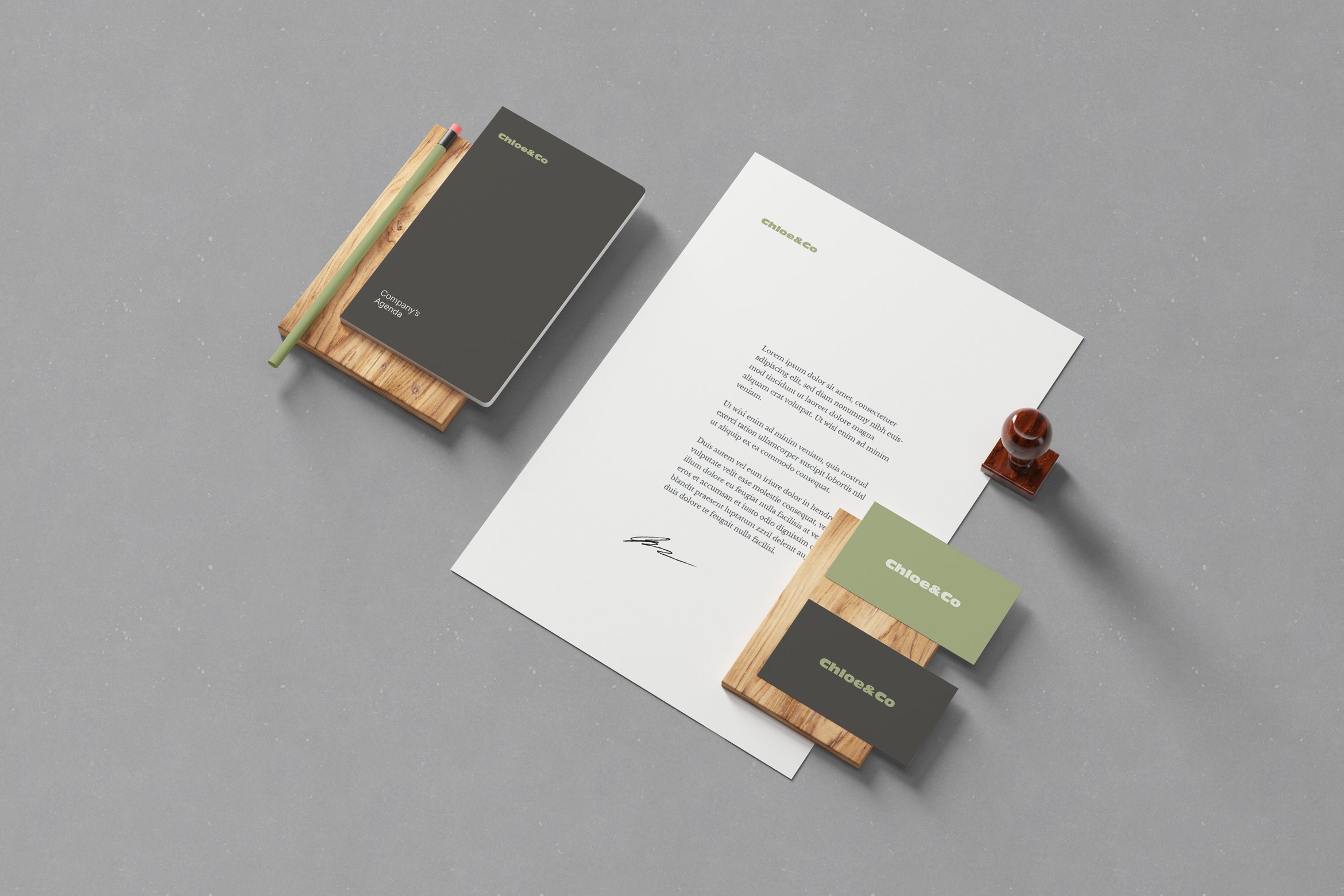 Branding / Stationery Mockups cover image.