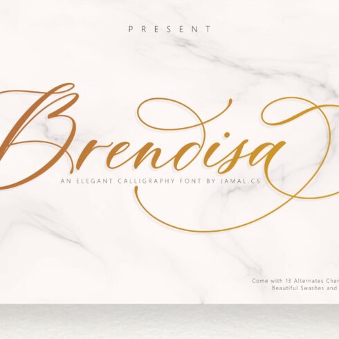 Brendisa Script cover image.